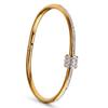 Four-Leaf Clover Titanium Steel Bracelet - Colorfast & Versatile Jewelry