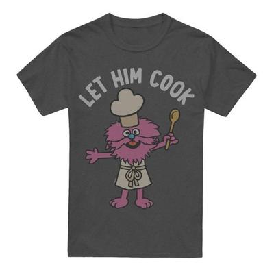 Sesame Street Unisex Adult Let Him Cook T-Shirt