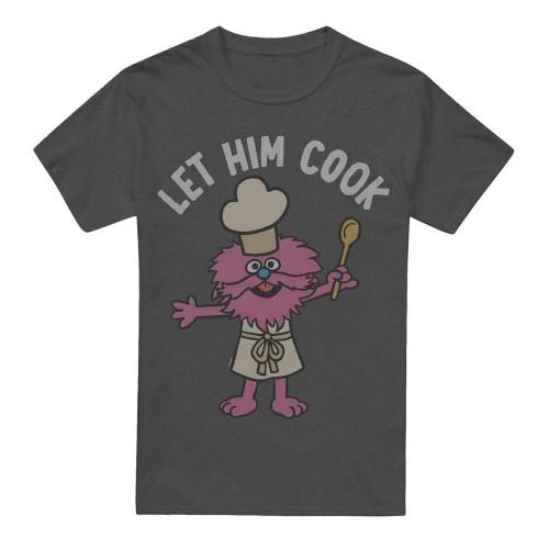 Sesame Street Unisex Adult Let Him Cook T-Shirt
