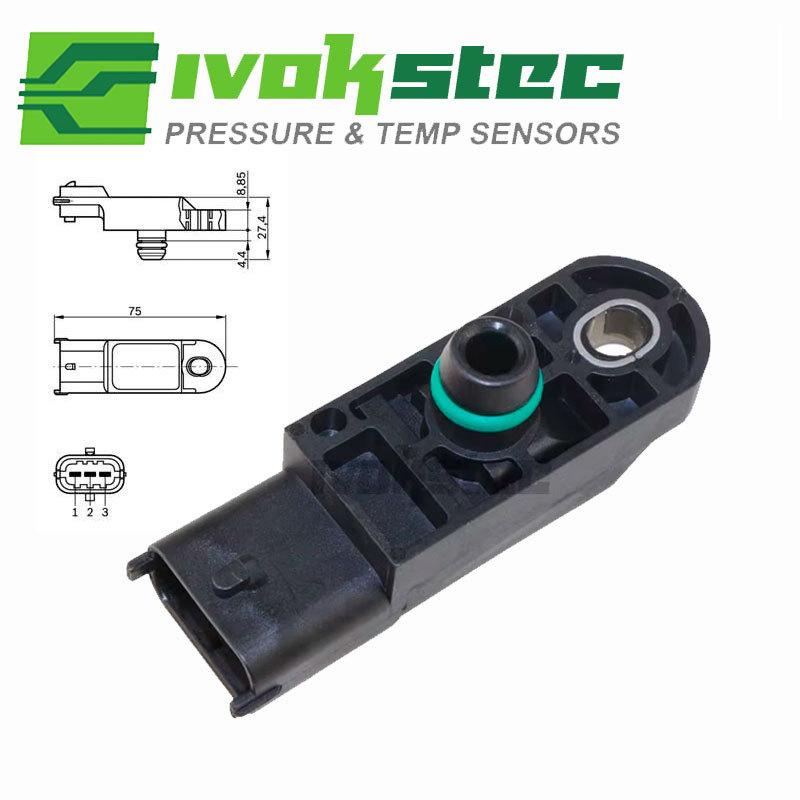Map Sensor for Nissan Renault Alfa Romeo Opel Vauxhall Dacia 0281002994 0281002931 223650001R 8200843680 0281002566 22365-BC400