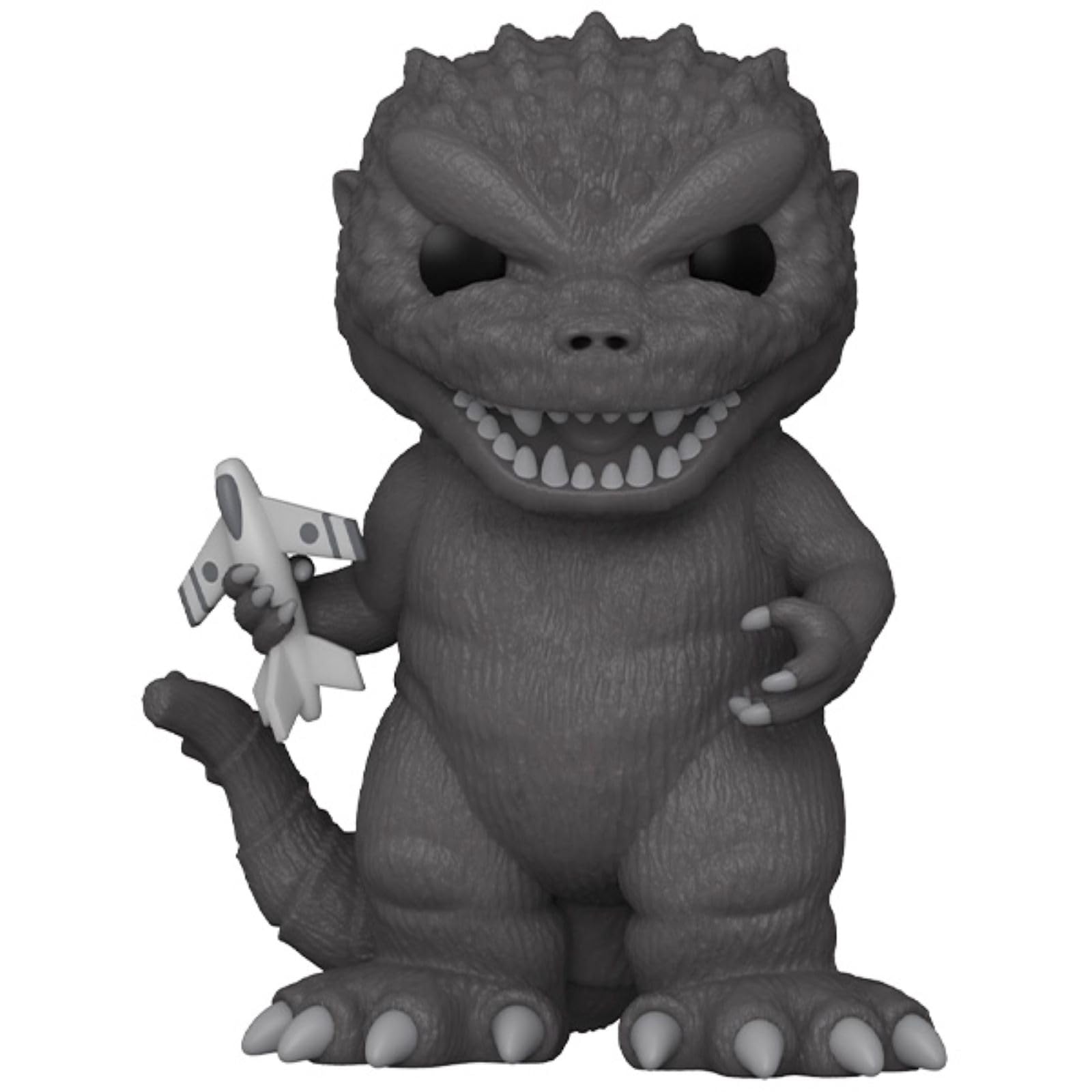 

FUNKO MOVIES Фигурка Годзиллы ГОДЗИЛЛА 1954 Виниловая кукла Коллекция персонажей фильма ужасов Оригинальный POP! (1954) [Использовал] чёрный