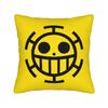 Luffy Gear  Luffy Anime  Anime Square Pillow Case  Cushion Cover Custom Polyester Decorative Pillowcase for Sofa Xcm