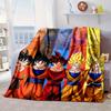 Goku Anime Blanket Flannel Blanket for bed, sofa, Camping, Hiking, Picnic Essentials, gift for family Fan gifts