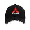 Auto-Schnabelkappe Für Mitsubishi 3D Hut Kappe Auto MOTO GP Racing F1 Baseballkappe Hut Verstellbar Lässig Trucket Hut hip hop