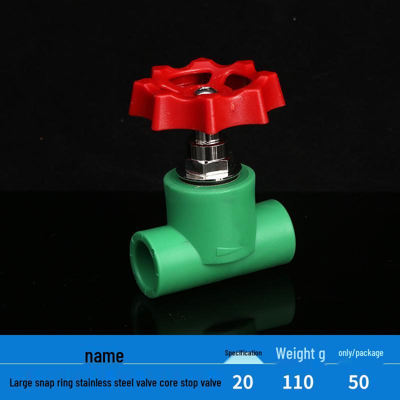

Home PPR Stop Valve for Hot & Cold Water - All Copper Core