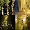 Xiaomi 2M Solar Powered LED Branch Lights With Copper Waterproof Waterfall Light For Garden Party Outdoor Christmas Tree Decoration