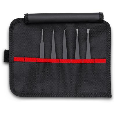 KNIPEX Plastic Tweezers 5-piece (set) 9200-05ESD