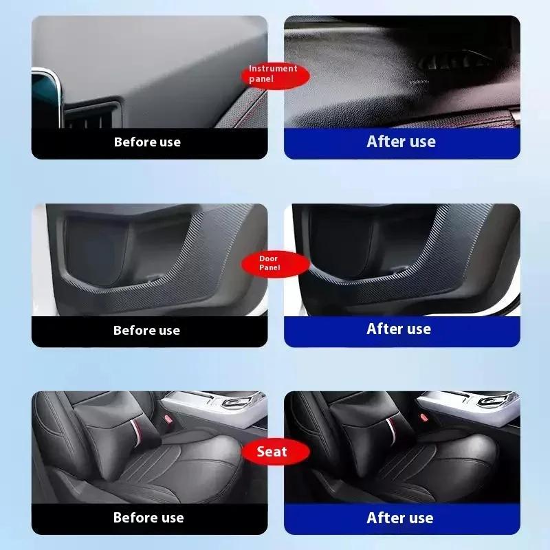 260g Leder Möbelpflegeprodukte Lederreiniger Ledertasche & Sofa Pflege Lederpaste Autoleder Anti-Aging Reiniger