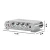 Subwoofer Car Stereo Amplifier Equalizer Audio Output Crossover Controller Multifunctional Professional Audio Conditioner Car