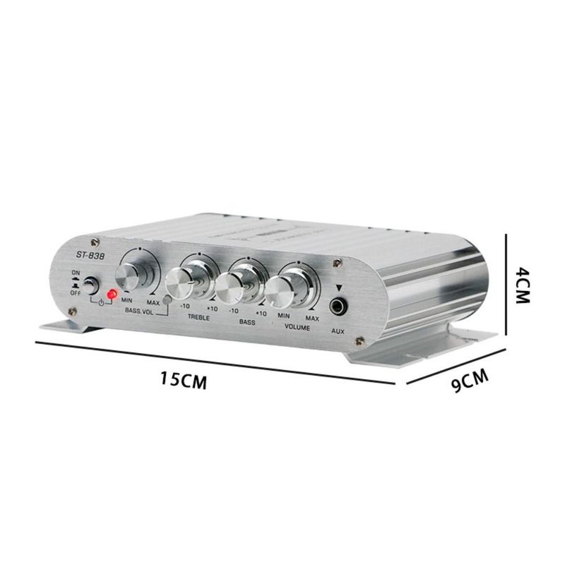 Subwoofer Car Stereo Amplifier Equalizer Audio Output Crossover Controller Multifunctional Professional Audio Conditioner Car
