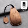 Car Remote Key Case Cover For Great Wall Gwm Wey Coffee01 Coffee02 Wey-X Wey-S Wey-Gt Vv7 Gt8 Leather Key Fob Keychain