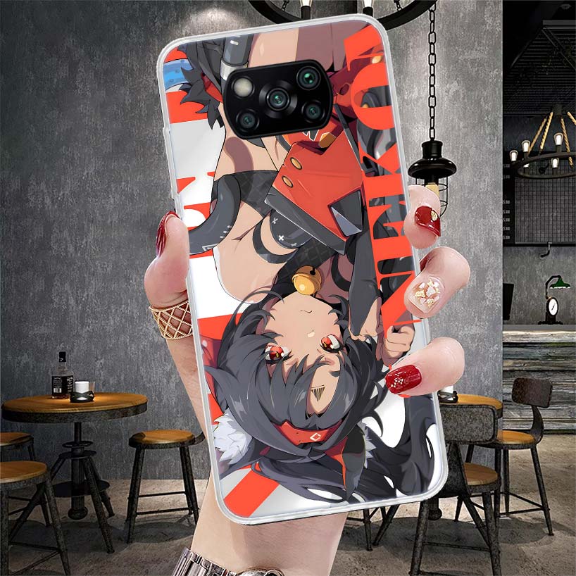 

Zenless Zone Zero ZZZ Мягкий чехол для телефона для Xiaomi Redmi 15C 15 13C 13 Poco X5 X6 X7 F7 Ultra M7 12C 12 10 10C 9C 9A 9T 9 Fundas P Redmi 10C
