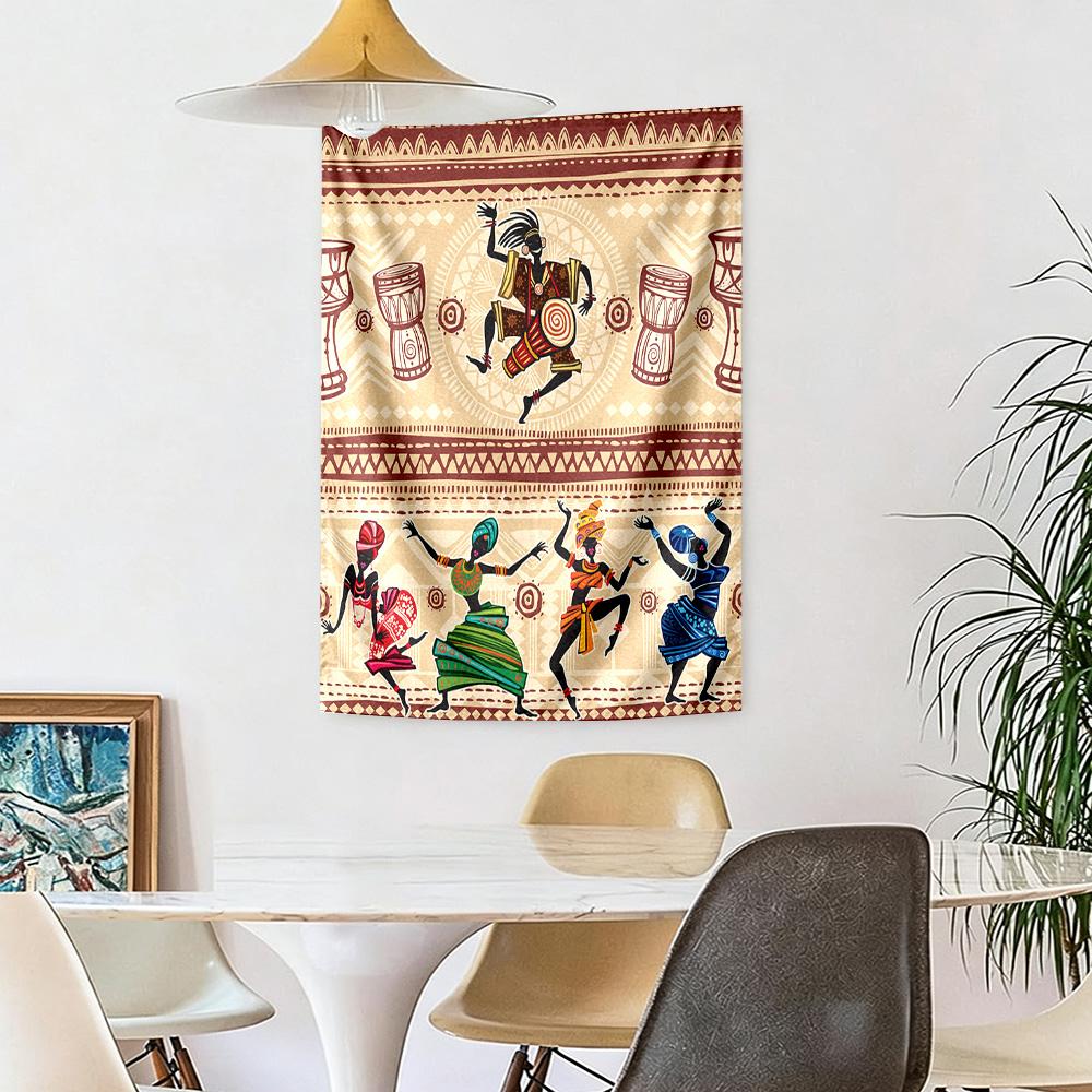 Afrikanischer Stil Wanddekoration Wandteppich Kunst Für Haustier-Gedenken Geburtstag Hochzeitsparty Hintergrund Familiengeschenk