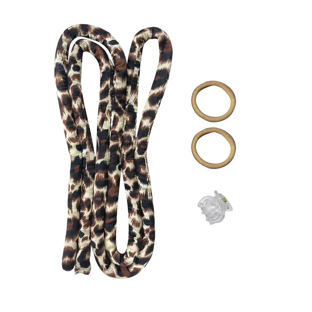 1 Set Heatless Curling Rod Headbands Soft Hair Curlers No Heat Rollers Lazy Silk Curls Sleeping Headband Ties Hair Styling Tools