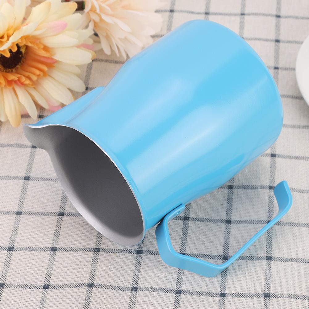550ml Stainless Steel Thicken Milk Frothing Cup Jug Coffee Pitcher Latte Art for Home Coffee