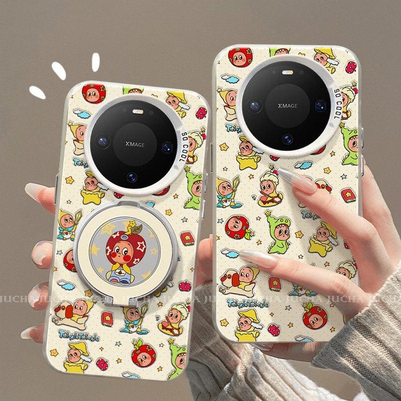 Applicable to Huawei mate80promax mobile phone case new model with bracket mat70 fun female full screen star doll