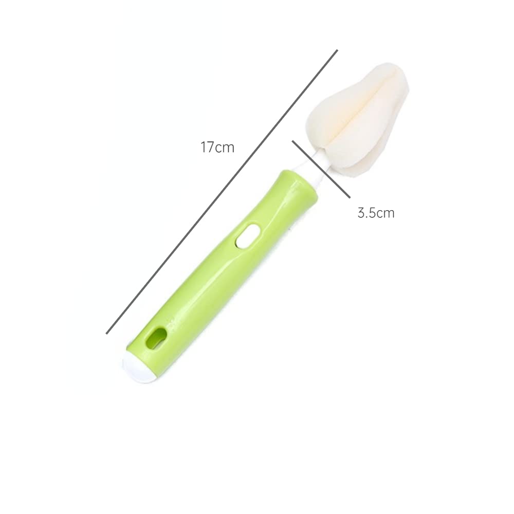 Itisyou Éponge pour biberon Brosse pour biberon Brosse pour tétine Éponge pour nettoyer les biberons Nettoyeur de tétine Brosse pour nettoyer les biberons Tétine de biberon