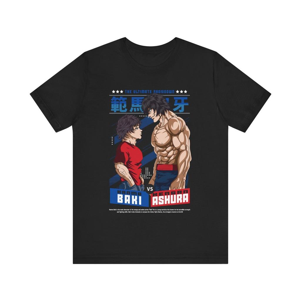 Anime Baki Hanma X Ohma Tokita TShirt Size S4xl Gift For Friends