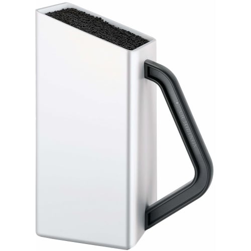 

VICTORINOX Large White Knife Stand, Dishwasher Safe, Securely Stores Knives, Versatile Block for Various Shapes of Knives and Scissors, Swiss Classic