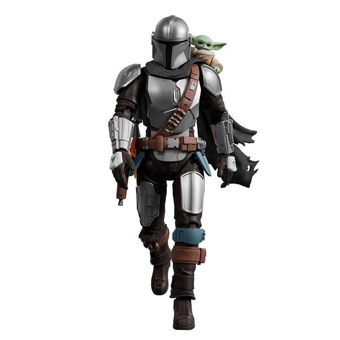 Blokees Star Wars Mandalorian & Grogu CC05 Din Djarin & Grogu ABS/PVC Assembly Plastic Model