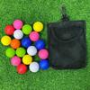 Water Resistant Golf Ball Organizer High Capacity Golf Ball Organizer Bag for 18 Balls Sports Equipment