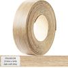 Fita de borda para móveis em melamina de carvalho bordô claro com cola termofusível 21 mm (5 m)