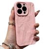 Wrinkled Solid Color High End Floral Bow Suitable for Apple 16 Mobile Phone Case Full Inclusive IPhone 15 Protective Case Anti Fall