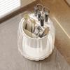 Rotating Utensil Holder Multifunction 360 Degree Space Saving Strong Plastic Knife Holder for Kitchen Home