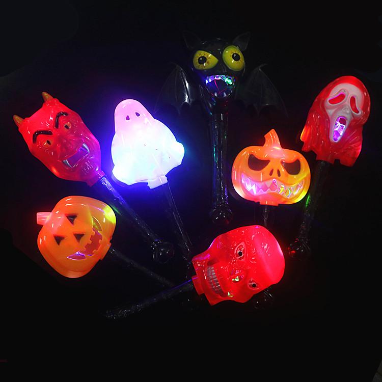 Halloween Colorful Music Pumpkin Lantern & Candy Jar with Sound Control
