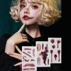 Realistic Vampires False Teeth Set With Blood Effect And Safe Dental Cosplay For Halloween Costume Accessories