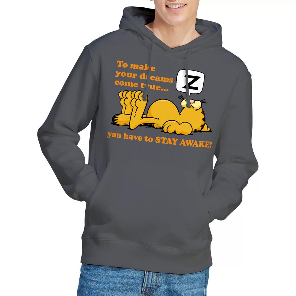 Garfield Mens Stay Awake Hoodie