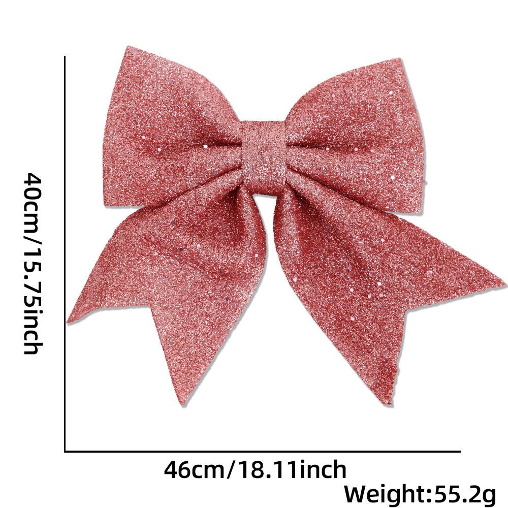 Pearl Stylish Cotton Glitter Bow Ornaments Ideal For Holiday Decor And Diy Projects Craft