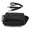 Bike Rack Bag Large Capacity 12L 3 In 1 Rack Shoulder Handbag with All Around Reflective Design for Cycling