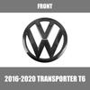 For VW For Volkswagen VW  Transporter T6 2020 2019 2018 2017 2016 3D ABS Car Hood Front Bonnet Grill Rear Trunk Emblem Logo Ba CWV1
