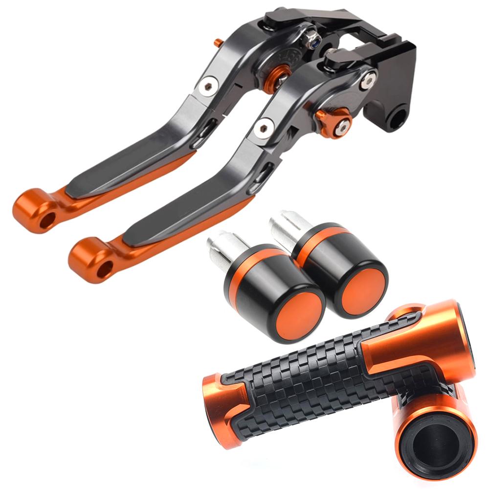 For YAMAHA FJ-09/MT-09 Tracer/GT 2015-2020 FZ09 MT09/SR Motorcycle Brake Clutch Levers Handlebar Hand Grip Ends MT-09 parts