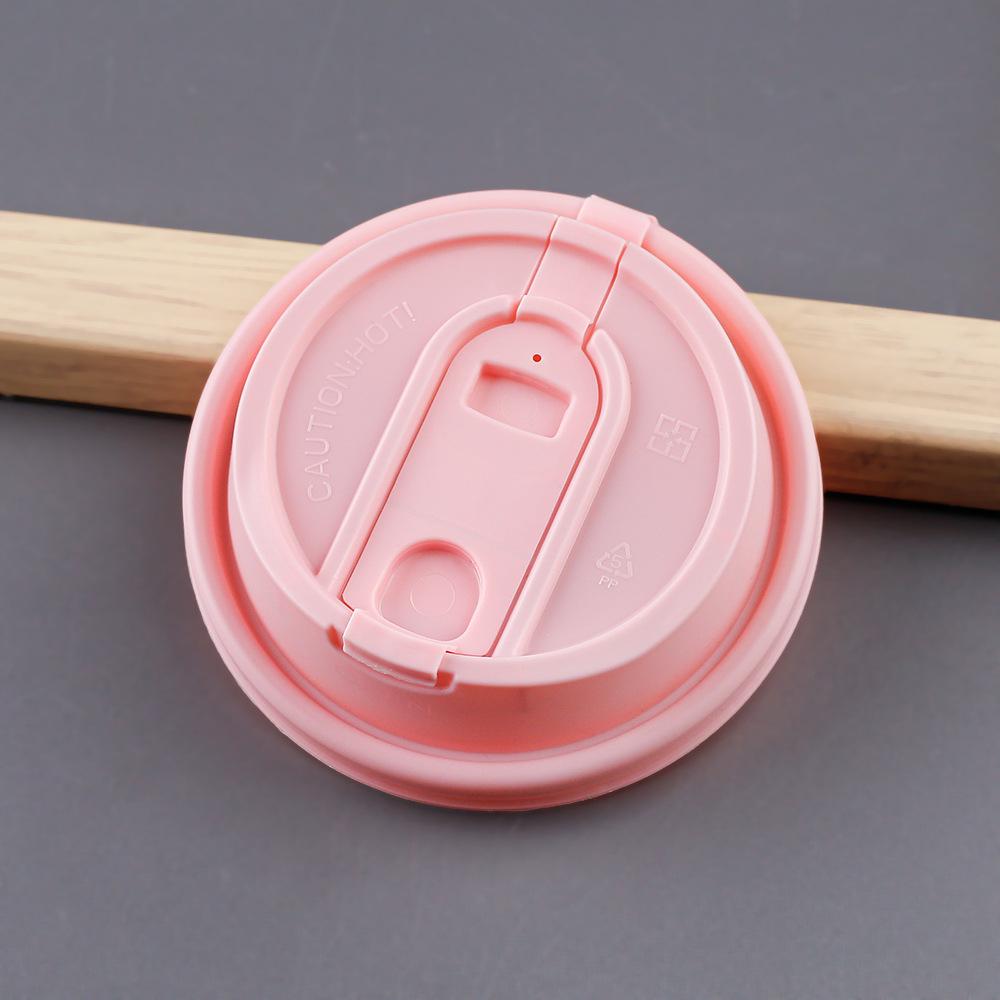 Leak-Proof Disposable Multifunctional Lid for 90 Caliber Cups: Fits Plastic and Paper Coffee, Milk Tea, and Takeaway Cups.