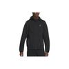 Sportsklær Tech Fleece Windrunner Hettejakke med full glidelås Svart/Svart Herre Topper FB7921-010