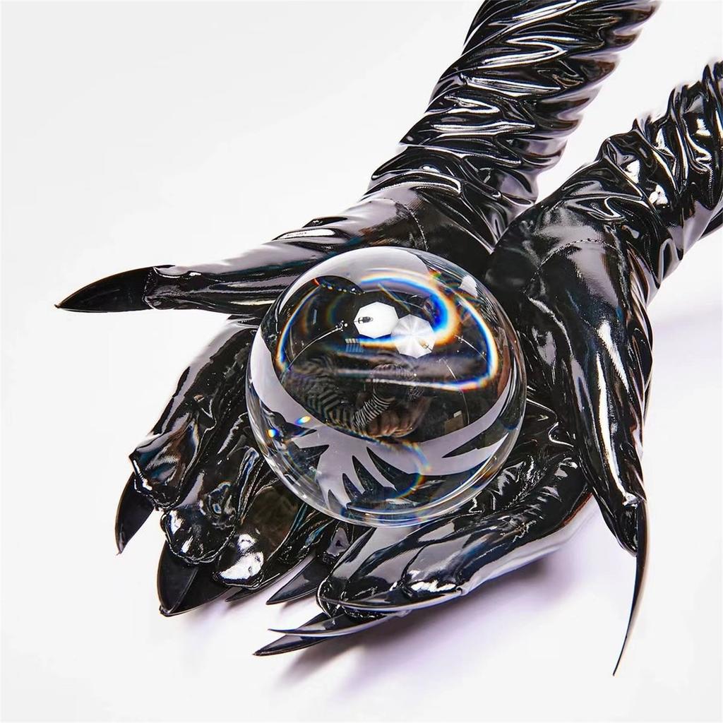 1pair Long Faux Leather Gloves Elegant Evening Opera Gloves Women Gloves for Parties Weddings and Winter Event