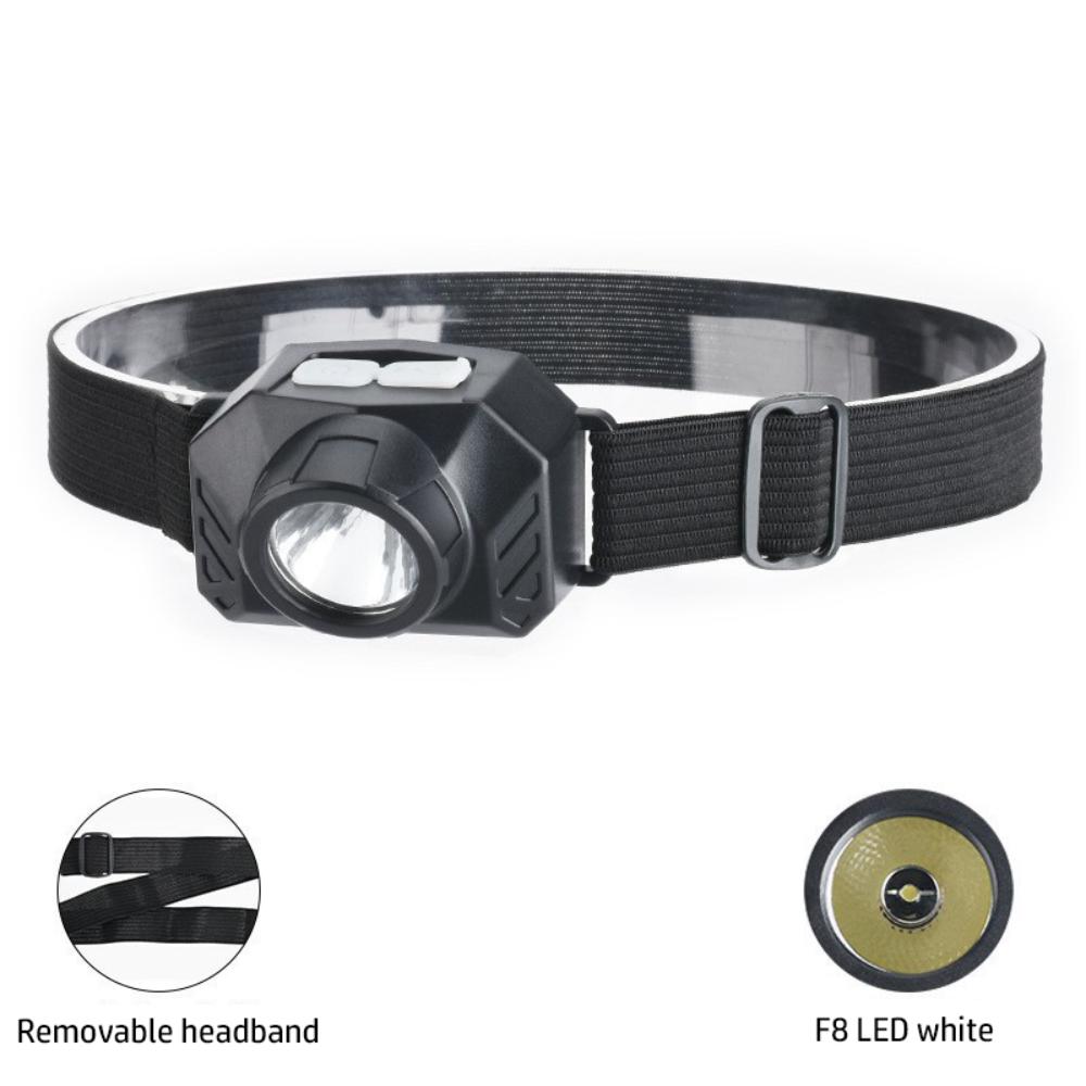 Head-mounted USB Rechargeable Head Light Waterproof Night Fishing Headlight  Night Riding