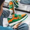 Fashion Spring Fashion Designer Men's Shoes Causal Sneakers 2024 Trend Platform Skateboarding Shoes Men Orange Low Canvas Sneakers Men