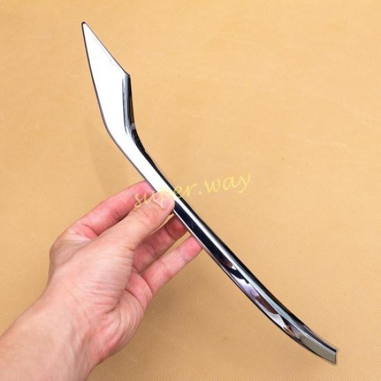 For -2025 Lexus NX 350h 450h+ Chrome Car Rear Bumper Fog Light Cover Trims