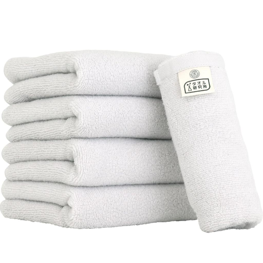 Towel Laboratory Face Light Set of Fast JapanTechnology [Air Softness] #027 Towels, Gray, 5, Fluffy, Soft, Medium-Weight, Volume, Lightweight,
