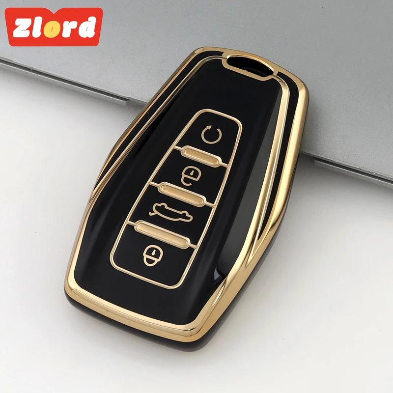 For Geely Okavango Coolray Atlas Monjaro Tugella Emgrand Gt S Proton X50 X70 Tpu Car Key Case Cover Protective Shell Fob