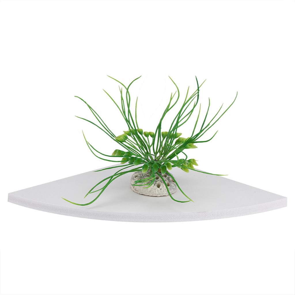 3Pcs Floating Corner Shelf Wall Mounted Storage Rack Bookshelves Home Furniture Office Decor