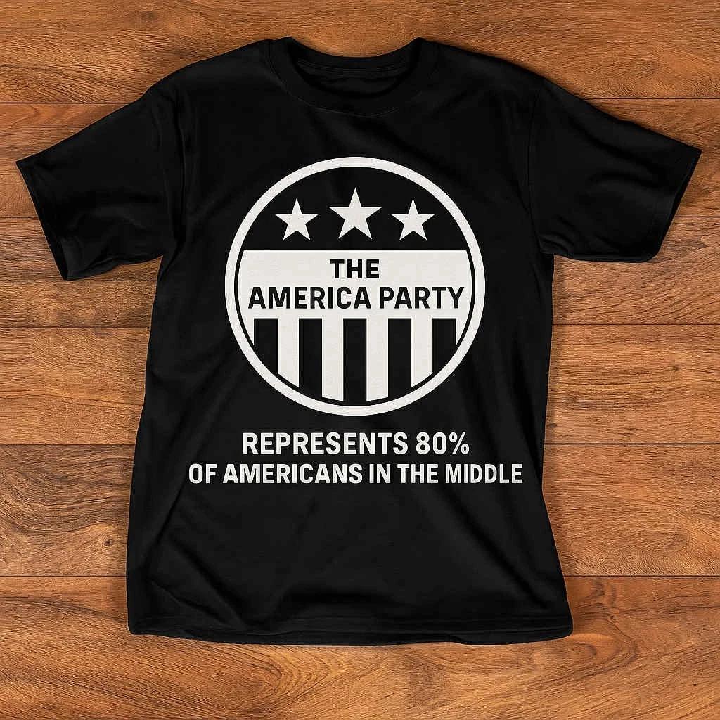 The American Party T shirt Tee Protest Elon Trump resist XXXXL