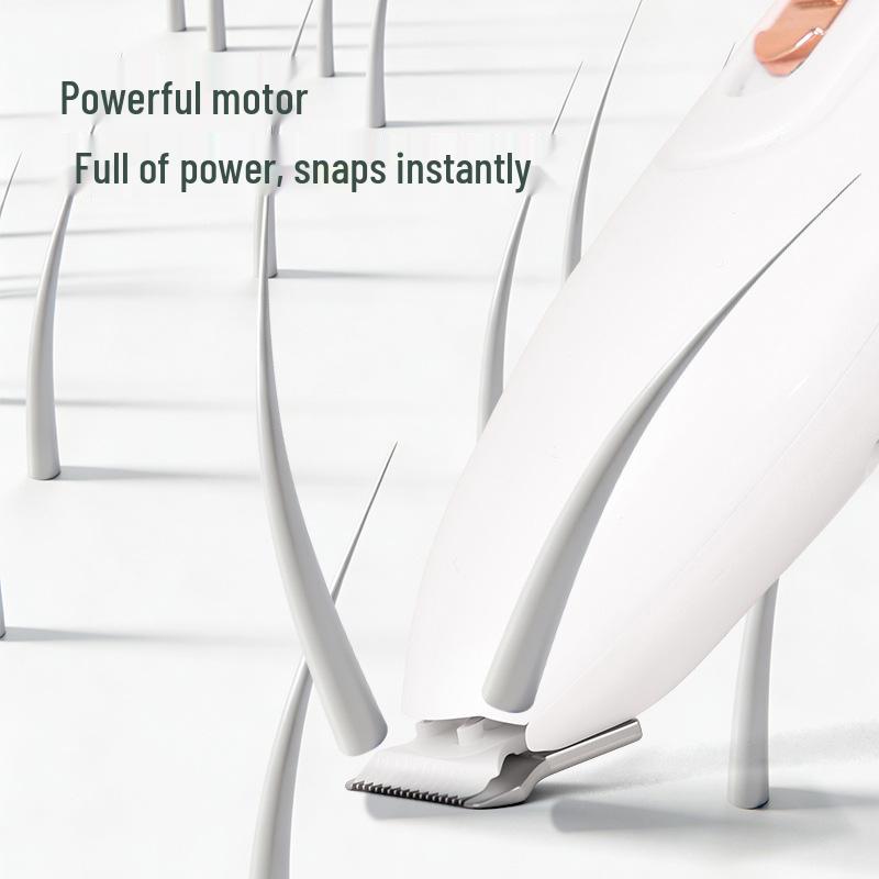 Rechargeable Pet Hair Trimmer for Paws, Eyes, Tail, and Pads