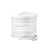 In-Stock Elastic Flat Shoelaces for Casual and Sports Shoes - Black, White, Beige