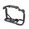 Camera Cage with 1/4 3/8 Threaded Holes Multiple Cold Shoe Mounts For A7M4 A9II A7s3 Camera Accessory Attachment