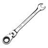 Ratcheting Combination Wrench Spanner 180-Degree Variable Angle Design Rust-resistant Quick Manual Ratchet Wrench