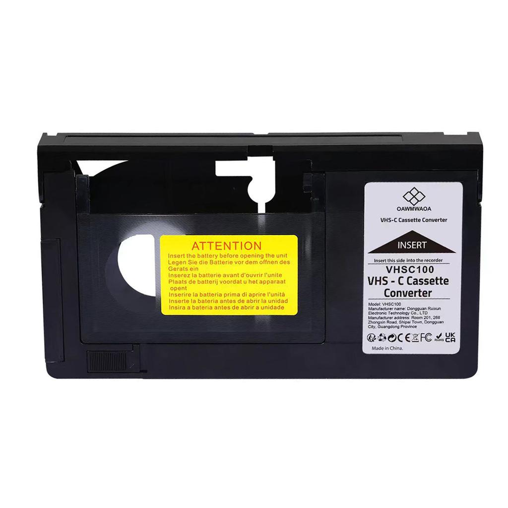 Original Factory Sealed Adaptor Camcorder To Converter VHSC Adapter VHS Camcorders Compact Video Cassette Adaptor
